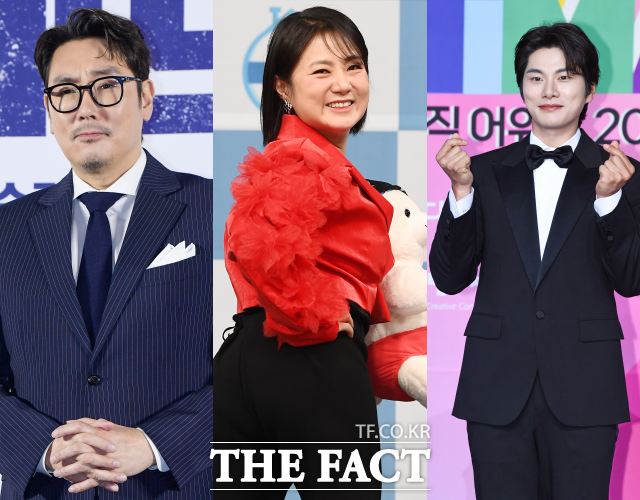 배우 조진웅, 방송인 박나래, 배우 이이경(왼쪽부터) 등 스타들의 사생활 리스크가 끊이질 않고 터진 2025년이었다. /더팩트 DB