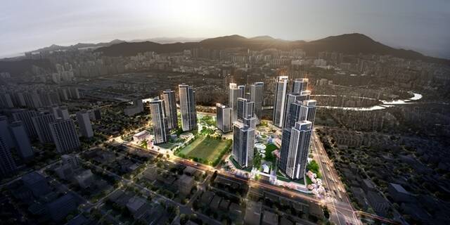 HDC현대산업개발이 지난 20일 인천 굴포천역 도심 공공주택 복합사업 우선협상대상자로 선정됐다. /HDC현대산업개발