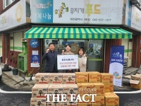  호천식품, 대전행복나눔무지개푸드마켓 3호점에 라면 후원