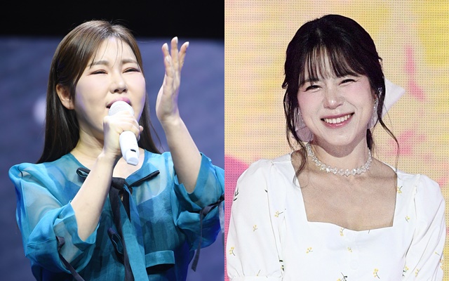 미스트롯4는 첫회(18일) 전국 시청률 10.8%(닐슨코리아 기준), 2회(25일) 14.8%를 기록하며 화려한 출발을 알렸다. 사진은 미스트롯1과 미스트롯2의 우승자 송가인 양지은(왼쪽부터). /더팩트 DB