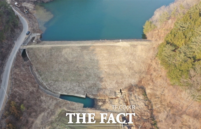 전남 화순군 동복면 가수저수지 전경. /화순군