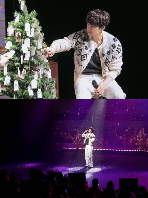 배우 강유석이 첫 단독 팬미팅을 성황리에 마쳤다. /저스트 엔터테인먼트