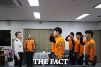  천안동남소방서 소방관 6명, '라이프 세이버' 인증서 받아