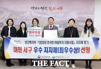  대전 서구, 전 국민 마음투자 지원사업 최우수 기관 선정