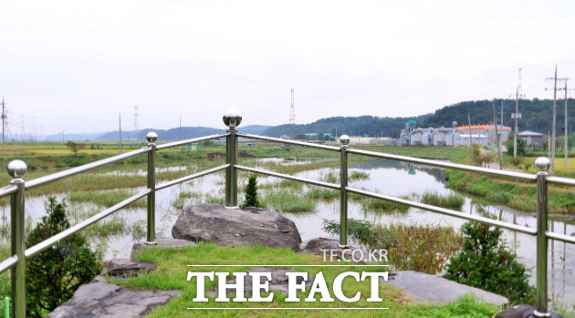 당진 정미면 아름다운 뱃터공원 전경. /당진시