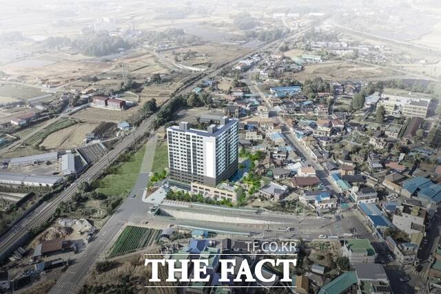 전북개발공사 익산시 황등면 특화주택 조감도. /전북도