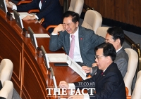  본회의가 즐거운 김기현 의원 [포토]