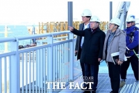  유정복 인천시장, 기네스북에 오른 '제3연륙교' 현장 점검