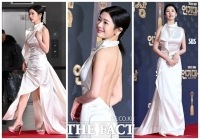  정소민 '한파도 막을 수 없는 뒤트임 드레스' [TF사진관]