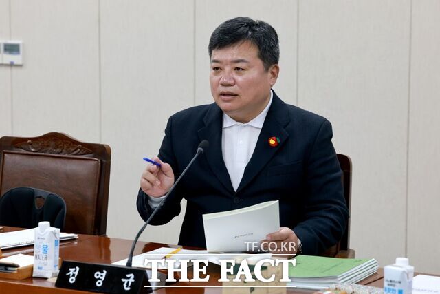 정영균 도의원이 발언하고 있다. /전남도의회