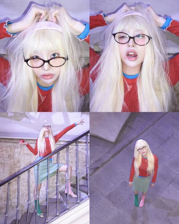 츄의 첫 정규 앨범 'XO, My Cyberlove'는 현실과 가상이 겹쳐지는 시대 속에서 변화하는 '관계의 형태'를 표현한 작품이다. /ATRP