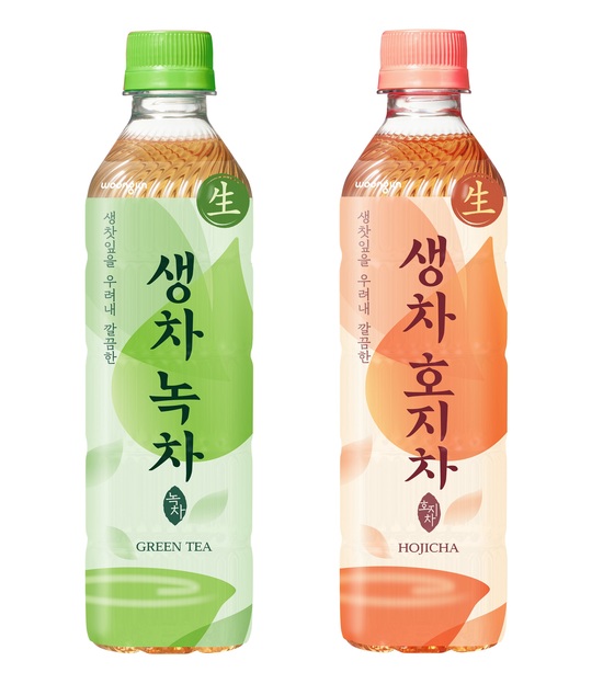 웅진식품이 새해 첫 신제품으로 생찻잎의 신선함을 담은 차음료 '생차'를 출시한다. /웅진식품