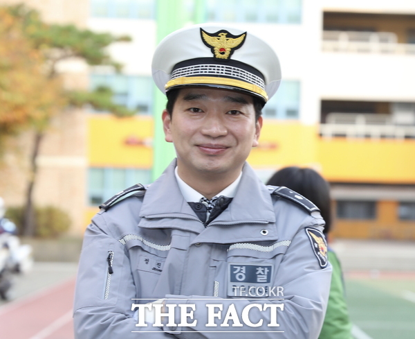 대전경찰청 교통과 정진문 경감. /대전경찰청
