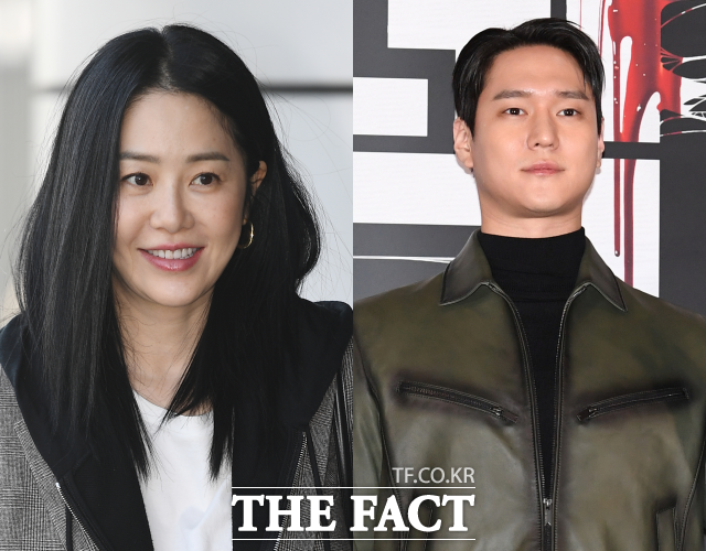 고현정(왼쪽)과 고경표도 자신의 소셜미디어에 