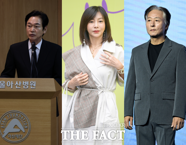 배우 정보석 황신혜 김종수(왼쪽 부터)가 故 안성기와 함께 했던 추억을 공유하며 고인을 추모했다. /더팩트 DB