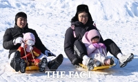  '아이도 어른도 신난다!' 한강 눈썰매장에서 즐거운 겨울나기~ [TF사진관]