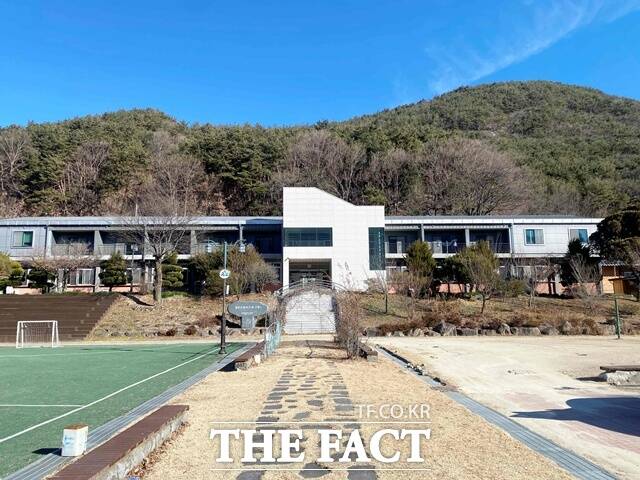 남부권 국가산불방지센터가 들어설 서하초등학교 봉전분교(폐교) 부지 /함양군