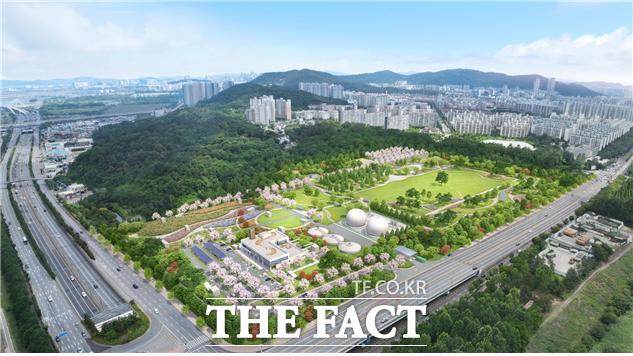 승기공공하수처리시설 조감도. /인천시