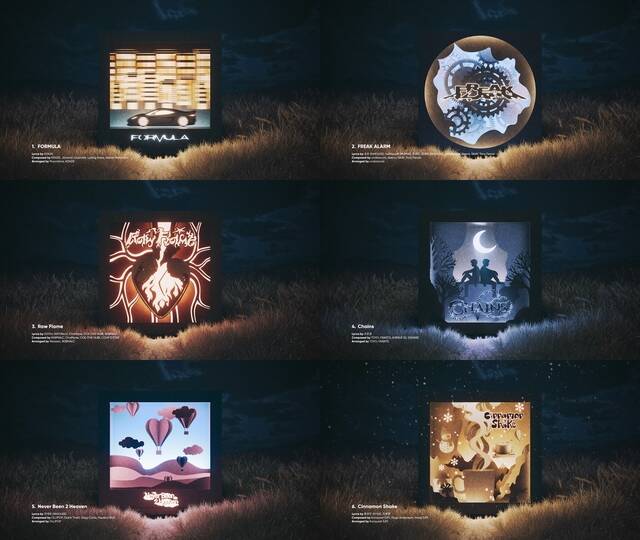 알파드라이브원이 미니 1집 EUPHORIA의 하이라이트 메들리 영상을 공개했다. 영상은 낭만적 분위기의 자연 속에 서서히 나타나는 쉐도우 박스 그래픽이 각 곡의 분위기에 맞춰 변화해 시각적 몰입감을 극대화했다. /웨이크원