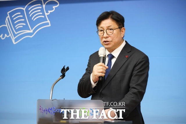 도성훈 인천시교육감이 7일 교육청 영상회의실에서 2026년 인천교육 정책에 대해 발표하고 있다. /시교육청