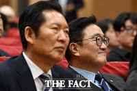  영화 '한란' 상영회 찾은 정청래 대표-우원식 의장 [포토]