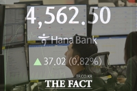  코스피 상승세에 바빠진 손놀림 [포토]