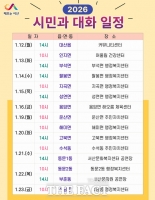  서산시, 이달 12일부터 새해 시민과의 대화…23일 마무리