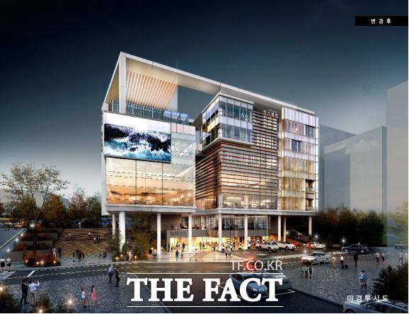 영스퀘어 야간조감도. /인천도시공사