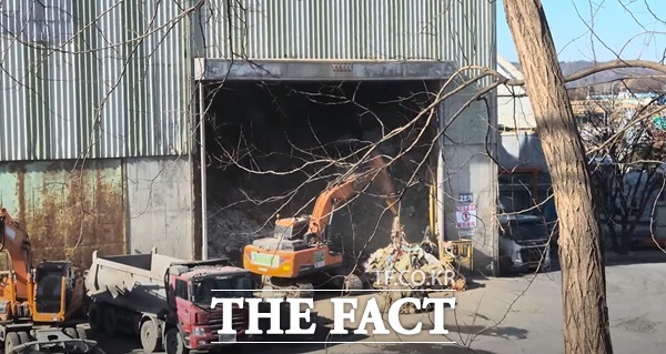 8일 오승혁의 현장은 수도권 쓰레기가 소각되고 있는 충북 청주시 북이면에 위치한 소각장을 찾아 현장을 취재했다. /충북 청주시=오승혁 기자