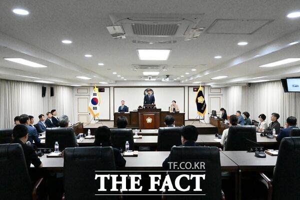 대전시 중구의회 본회의장 전경. /대전시 중구의회