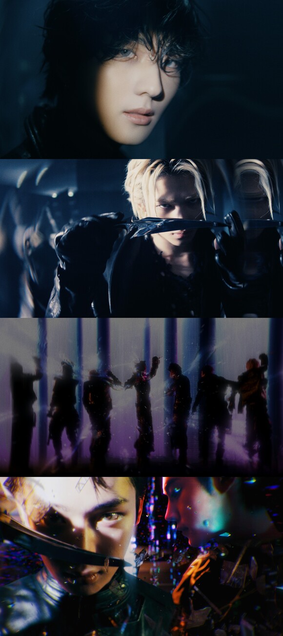 그룹 엔하이픈이 일곱 번째 미니앨범 THE SIN : VANISH의 마지막 챕터 Knife 영상을 공개했다./빌리프랩