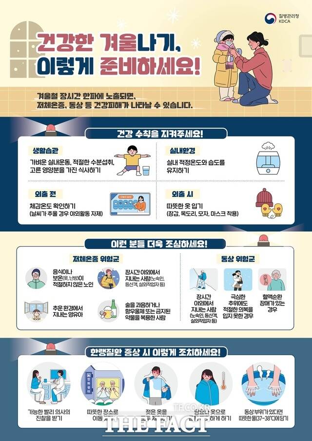 한랭질환 예방 포스터. /나주시