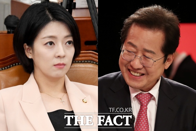 과거 '홍준표 키즈'로 불렸던 배현진 국민의힘 의원과 홍준표 전 대구시장이 윤석열 정부 이후 보수 진영을 바라보는 시각 차이로 연일 대립각을 세우고 있다. 배현진 국민의힘 의원(왼쪽)과 홍준표 전 대구시장. /더팩트DB