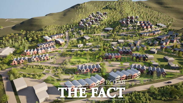 아토피 자연치유마을 조감도 /금산군