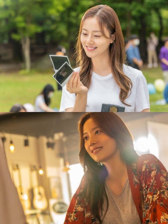 배우 문채원이 '하트맨' 속 보나의 첫 등장면을 소화하기 위해 부담이 많았다고 밝혔다. 또한 첫사랑 이미지를 구현하기 위해 많은 노력을 기울였다고 전했다. /롯데엔터테인먼트