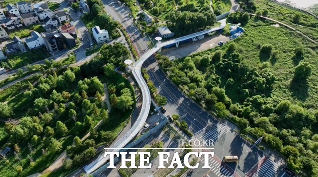 만성지구~기지제 보행육교. /전주시