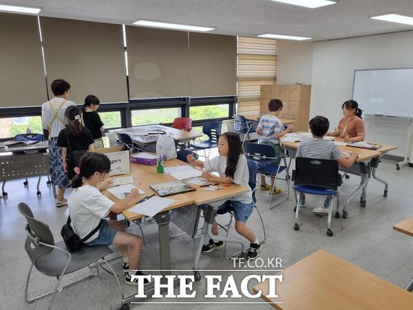 지난해 진행한 금산군 청소년 프로그램 운영 모습. /금산군