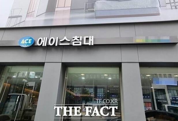 에이스침대가 지난 2023년부터 시몬스에게 침대업계 매출 1위자리를 뺏겼다. /더팩트DB
