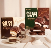  오리온, 생크림으로 완성한 파이 '쉘위' 출시