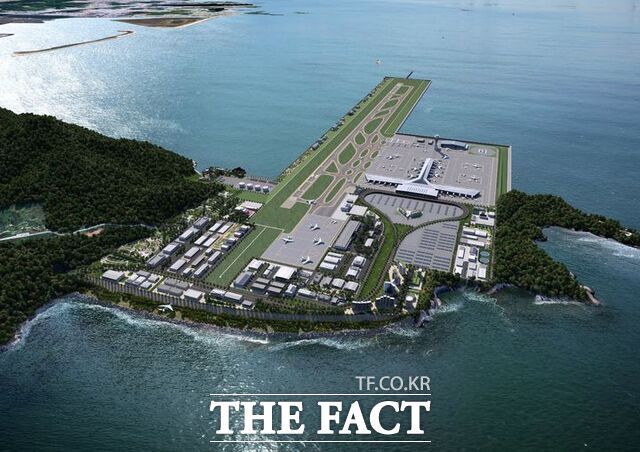 가덕도 신공항 부지조성공사 컨소시엄이 대우건설을 중심으로 새롭게 꾸려지고 있다. /통영시