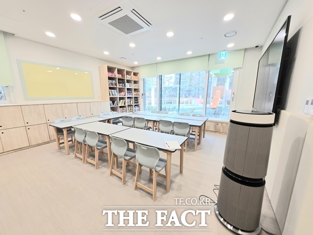 스카이마리나 다함께돌봄센터 내부 모습 /사천시