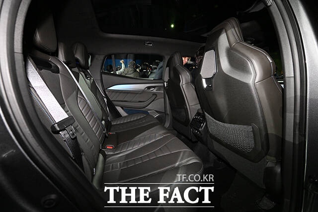 르노코리아 글로벌 플래그십 미디어 공개 행사가 13일 오전 서울 광진구 그랜드 워커힐에서 열린 가운데 르노 필랑트 차량이 공개되고 있다. /서예원 기자