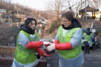  DB손해보험, 정종표 사장 연탄 나눔 봉사 직접 참여