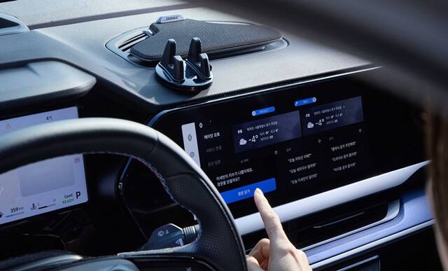 SK텔레콤 차세대 차량용 인공지능(AI) 에이전트 '에이닷 오토'가 르노코리아 신형 차량 '필랑트(Filante)'에 탑재됐다. /SK텔레콤