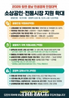  충남도, 소상공인·골목상권 재도약 지원…민생경제 안정에 총력