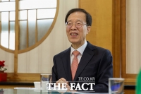  진보인사들과 오찬 간담회 갖는 이석연 통합위원장 [포토]