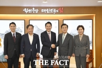 김태흠 충남도지사, 대전·충남 행정통합 '특례 원안 반영' 요청