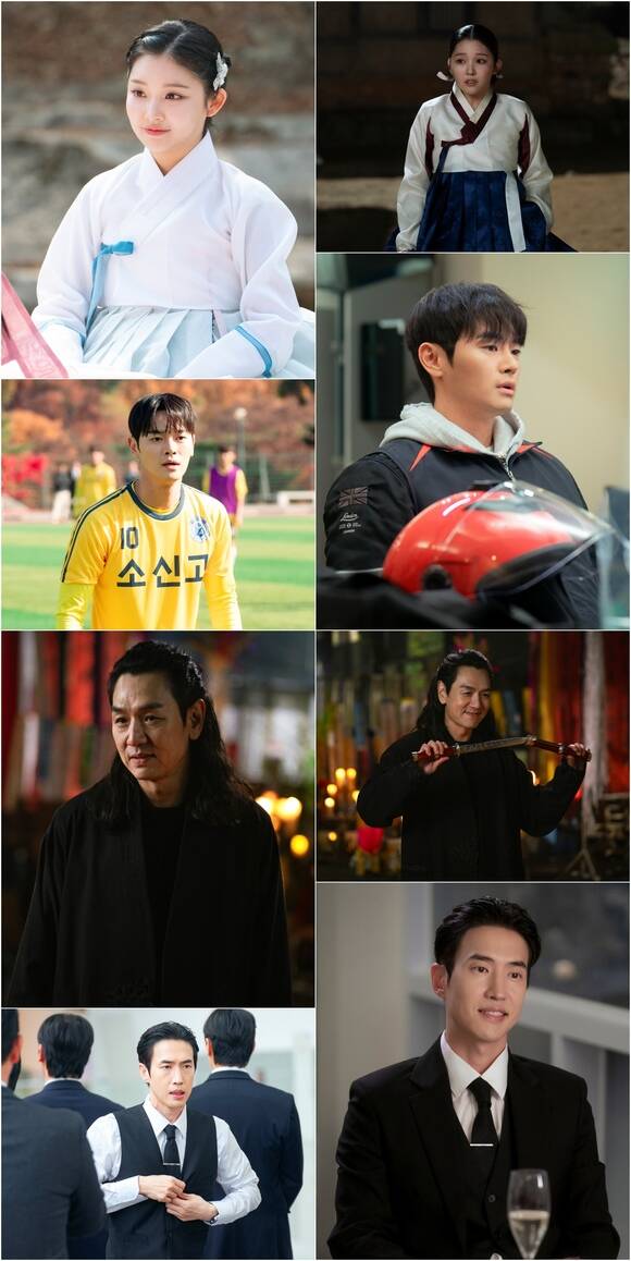 SBS 새 금토드라마 '오늘부터 인간입니다만' 제작진이 배우 이시우 장동주 김태우 최승윤(왼쪽 위부터 시계방향)의 매력이 담긴 스틸을 공개했다. /스튜디오S, 빈지웍스, 모그필름