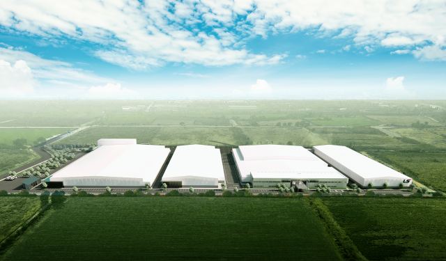 LS전선은 멕시코 중부 케레타로주 생산법인 LSCMX에 약 2300억 원을 투입해 북미 시장 공략을 위한 전력 인프라·모빌리티 부품 통합 생산기지를 구축한다. LSCMX 조감도. /LS전선