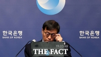  통화정책방향 간담회 갖는 이창용 한국은행 총재 [TF사진관]
